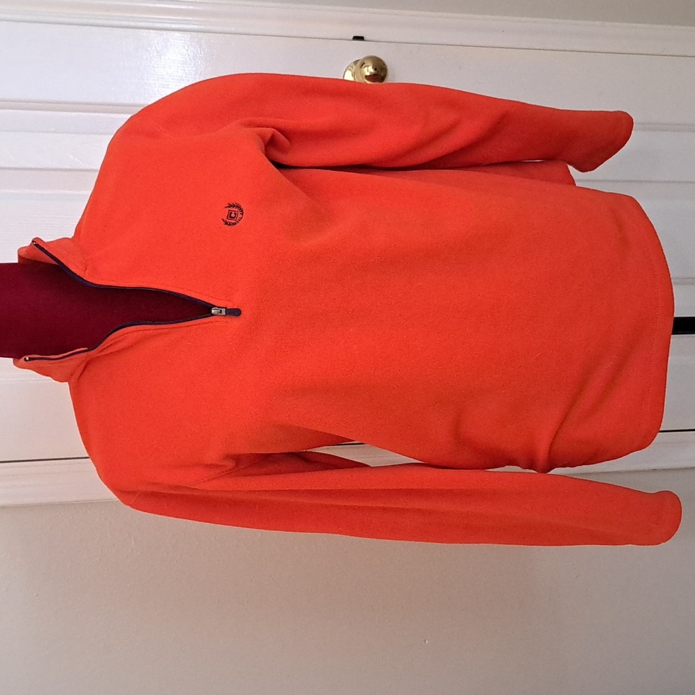 CHAPS fleece pullover